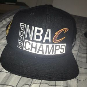Cavs NBA champs flat bill